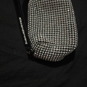 Alexander Wang Silver Rhinestone Bag